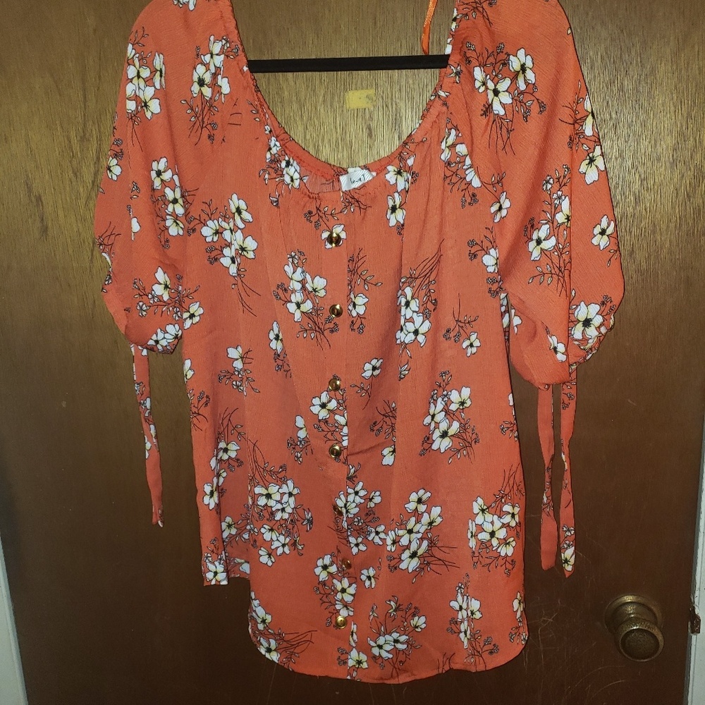 SUMMER FLORAL OFF THE SHOULDER BLOUSE
